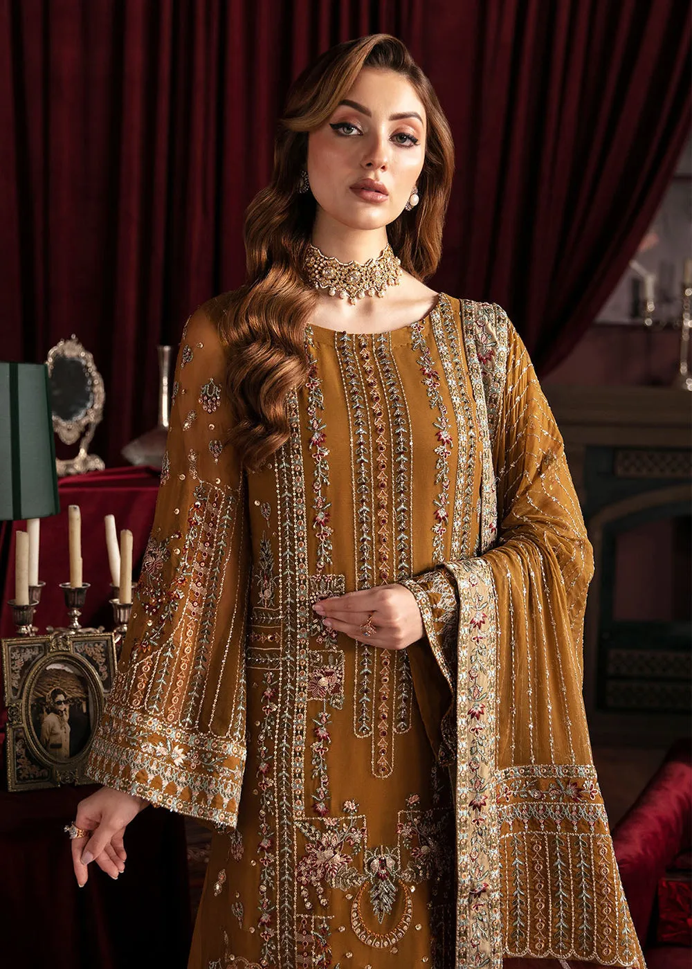 Elanora Embroidered Formals' 24 by Nureh | CRIMSON