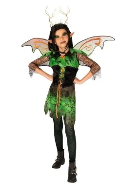 Elf Evil Woodland Children's Halloween Costume