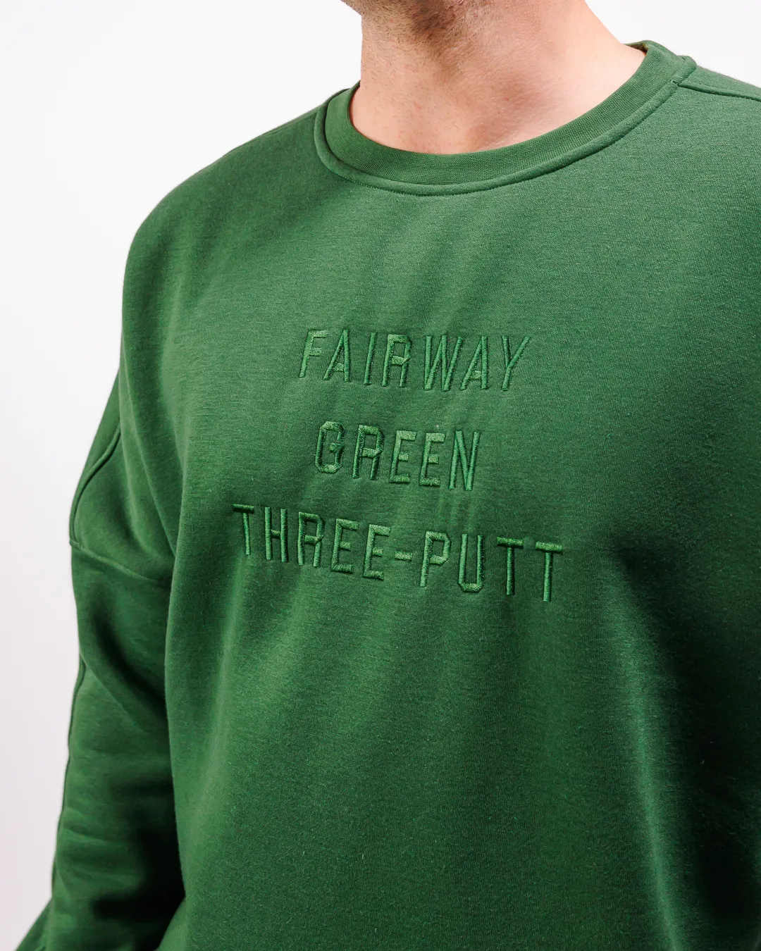 Fairway, Green, Three-Putt Unisex Everyday Crewneck