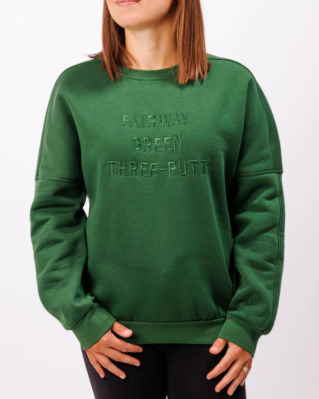 Fairway, Green, Three-Putt Unisex Everyday Crewneck