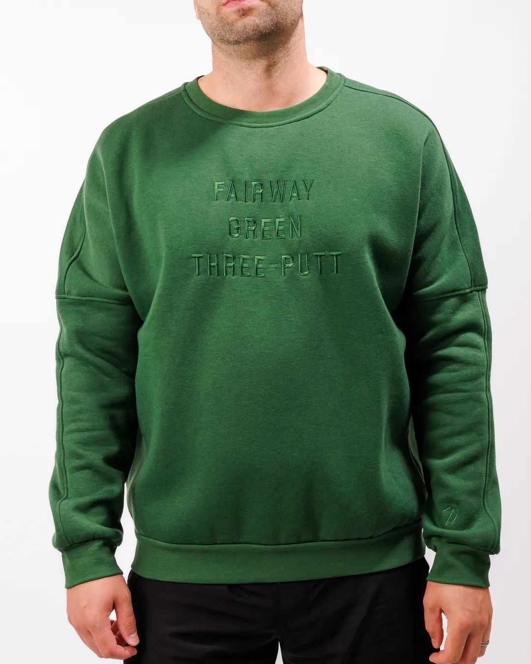 Fairway, Green, Three-Putt Unisex Everyday Crewneck