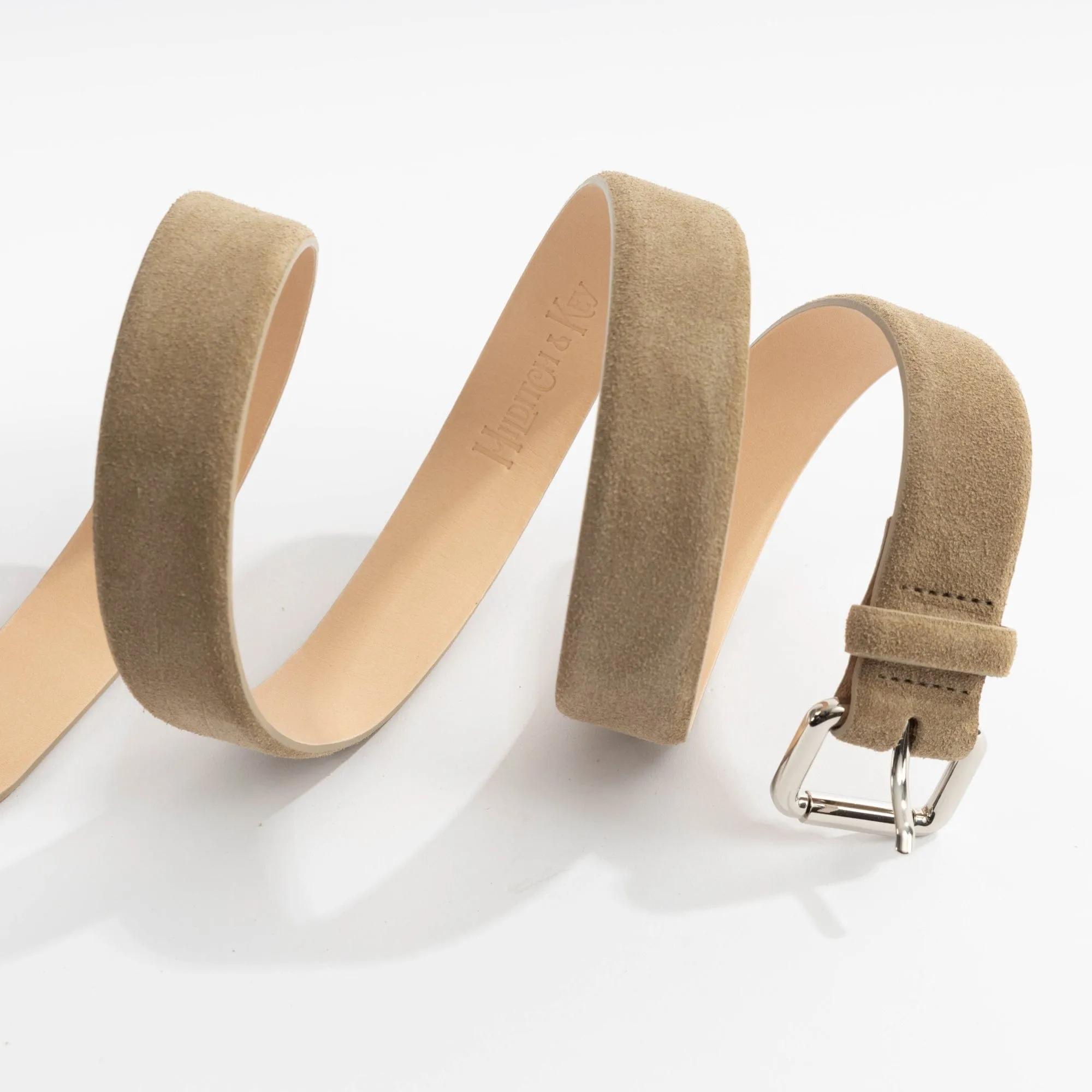 Fawn Mount Suede Belt