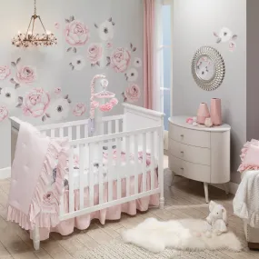 Floral Garden 5-Piece Crib Bedding Set