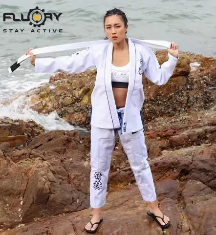 FLUORY BJJF24 JIU JITSU GI Size XS-XL 2 COLOURS UNISEX