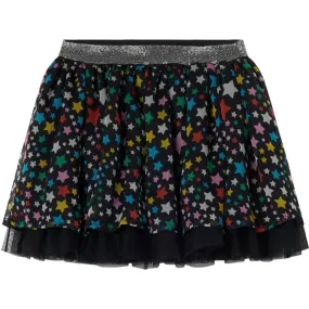 Girls Star Pattern Tulle Skirt