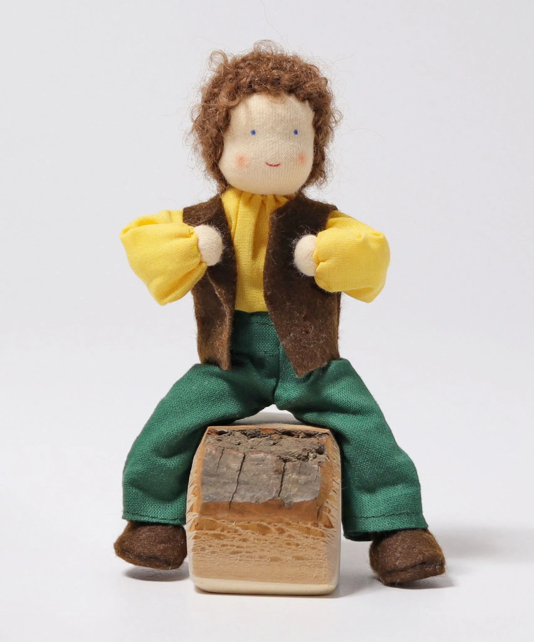 Grimm's Brown Haired Man Doll