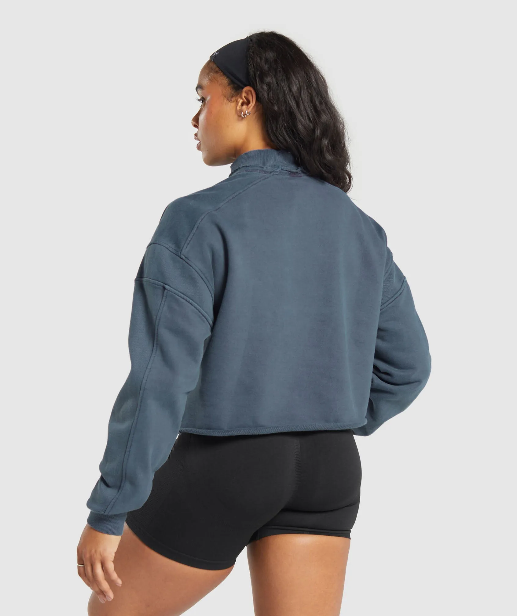 Gymshark Premium Legacy Sweatshirt - Heavy Blue