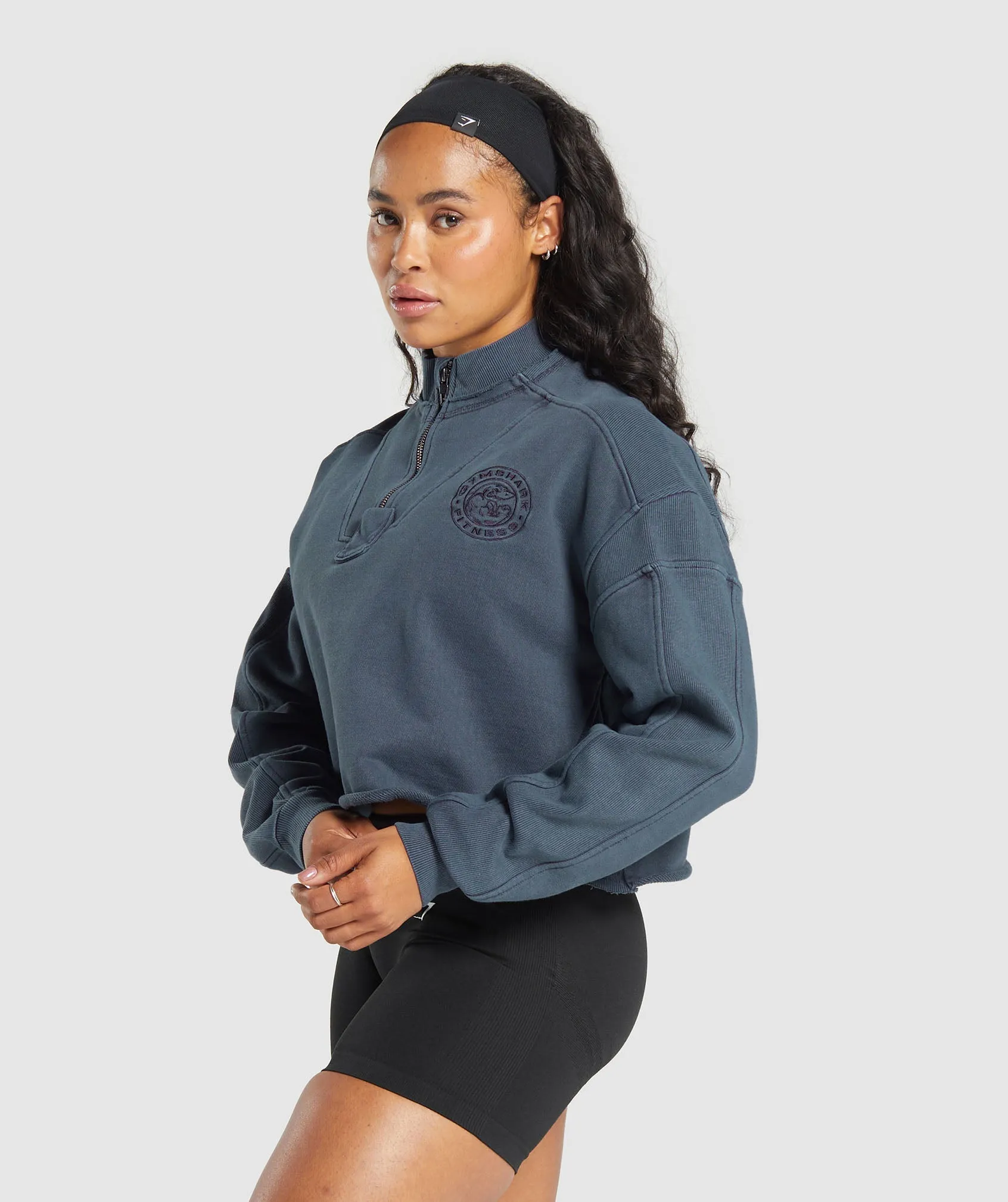 Gymshark Premium Legacy Sweatshirt - Heavy Blue