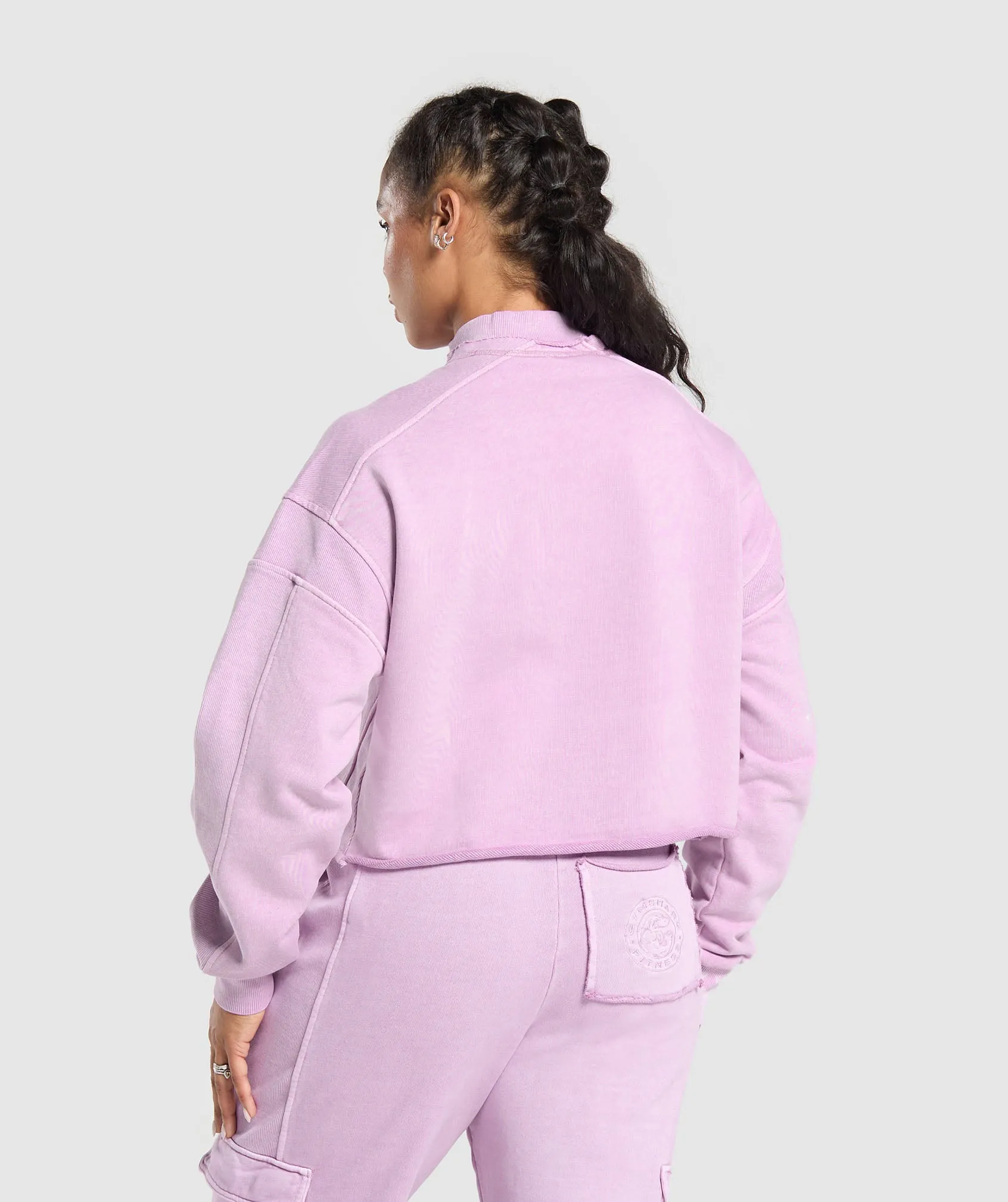 Gymshark Premium Legacy Sweatshirt - Warm Lilac