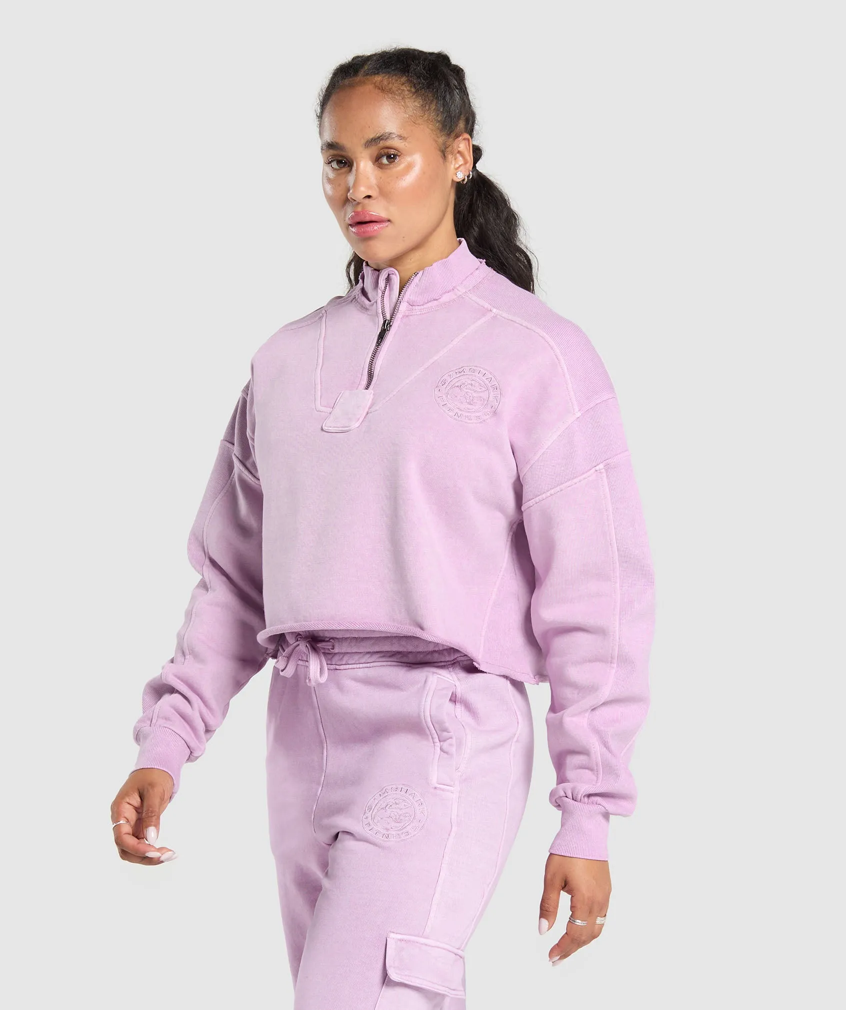 Gymshark Premium Legacy Sweatshirt - Warm Lilac