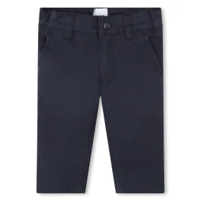 Hugo Boss Baby Boys Navy Twill Pants