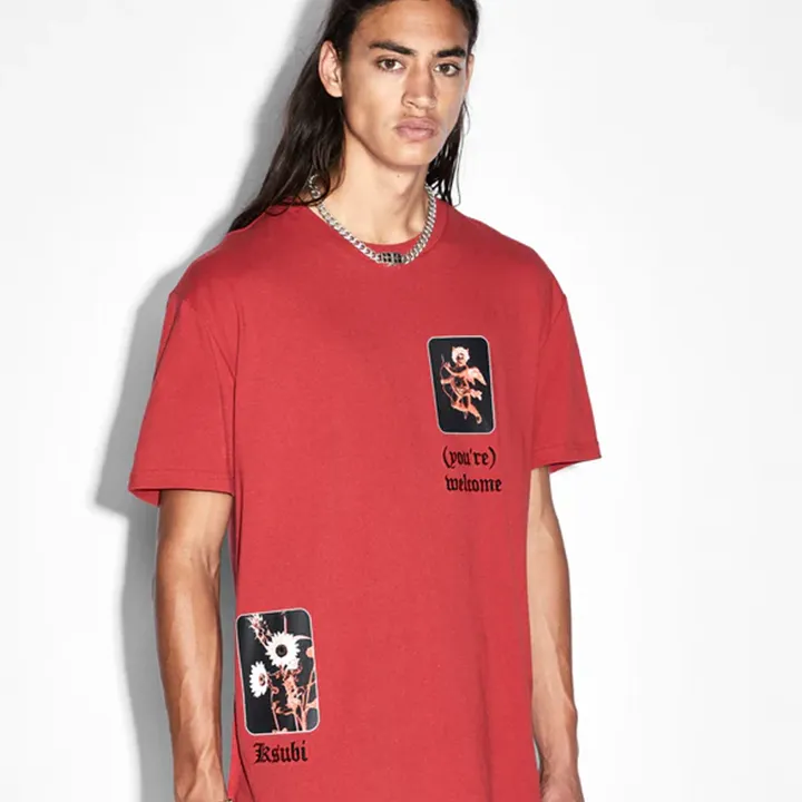 Icons Biggie SS Tee (Red) - KMPF23TE002060