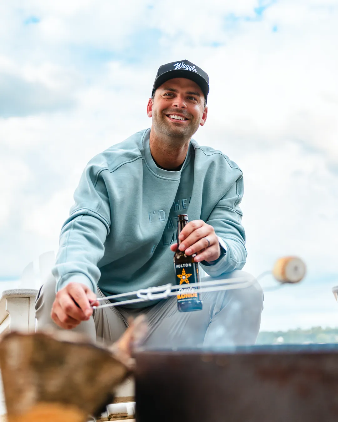 I'd Rather Be At The Lake Unisex Everyday Crewneck