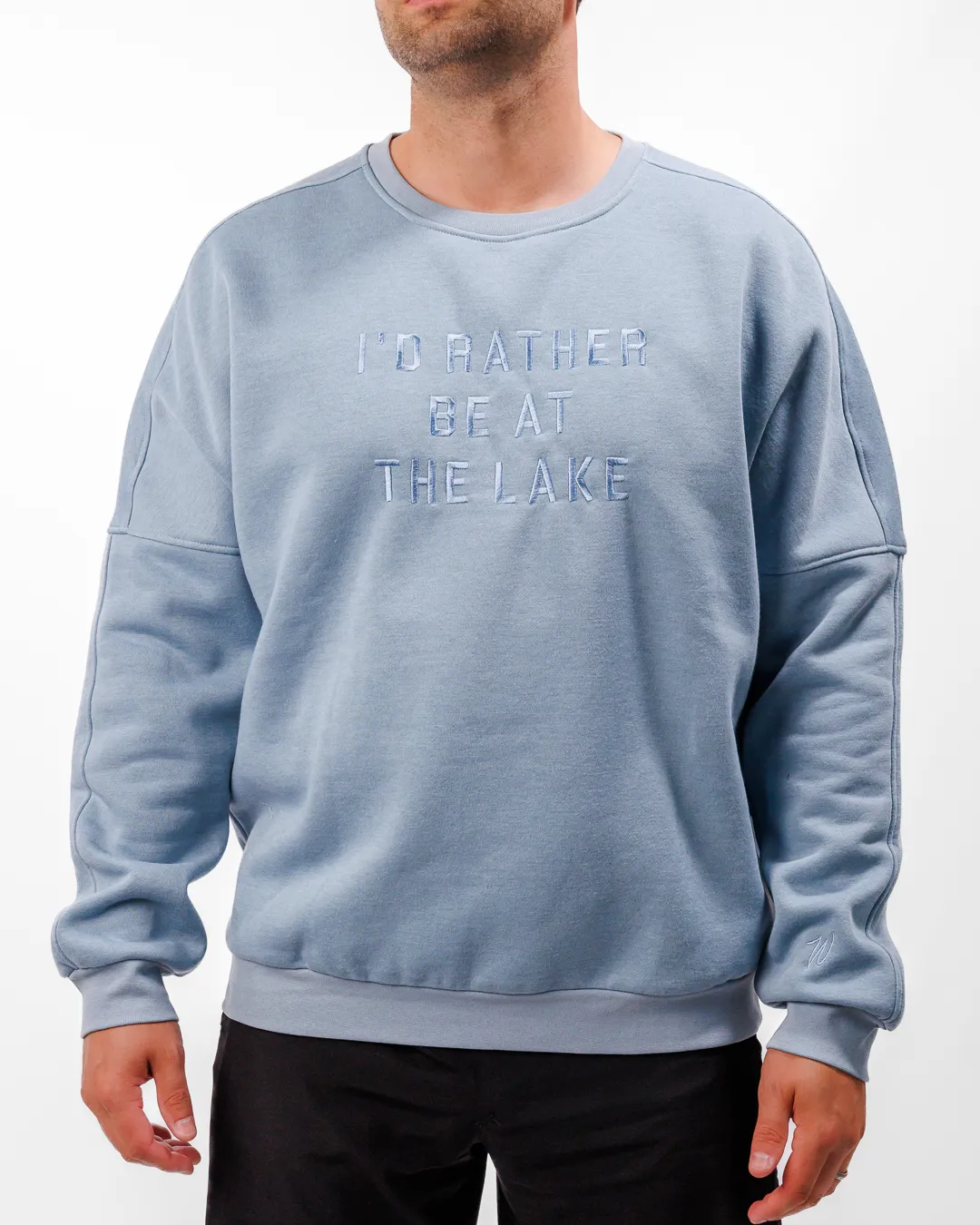 I'd Rather Be At The Lake Unisex Everyday Crewneck