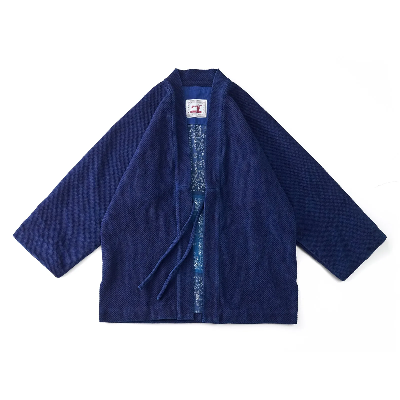 Indigo Plant Dyed Kimono Kendo Daoist Robe