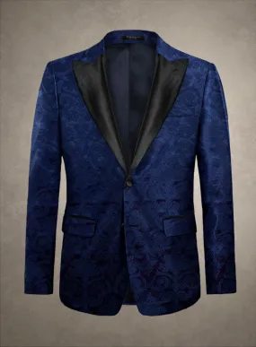 Italian Silk Procopia Tuxedo Blazer