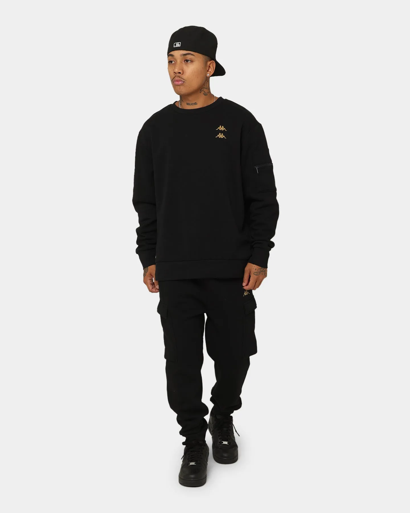 Kappa Authentic Dulin Crewneck Black