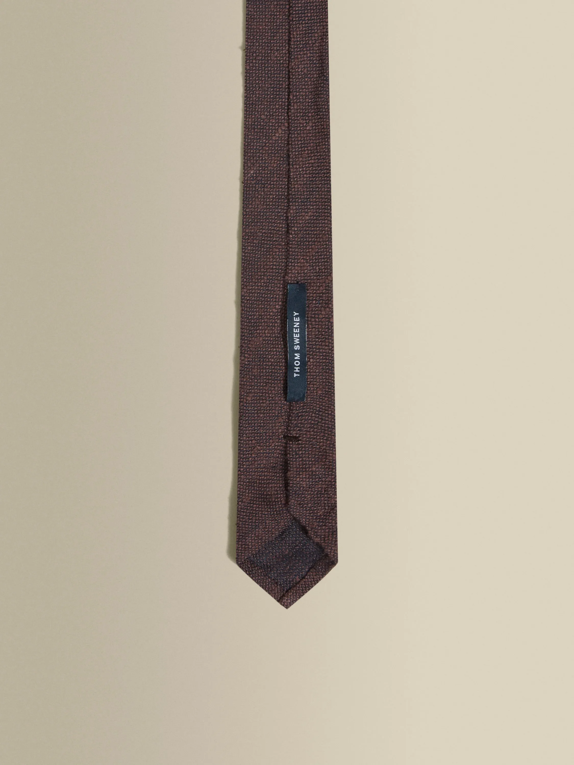 Knitted Silk Linen Tie