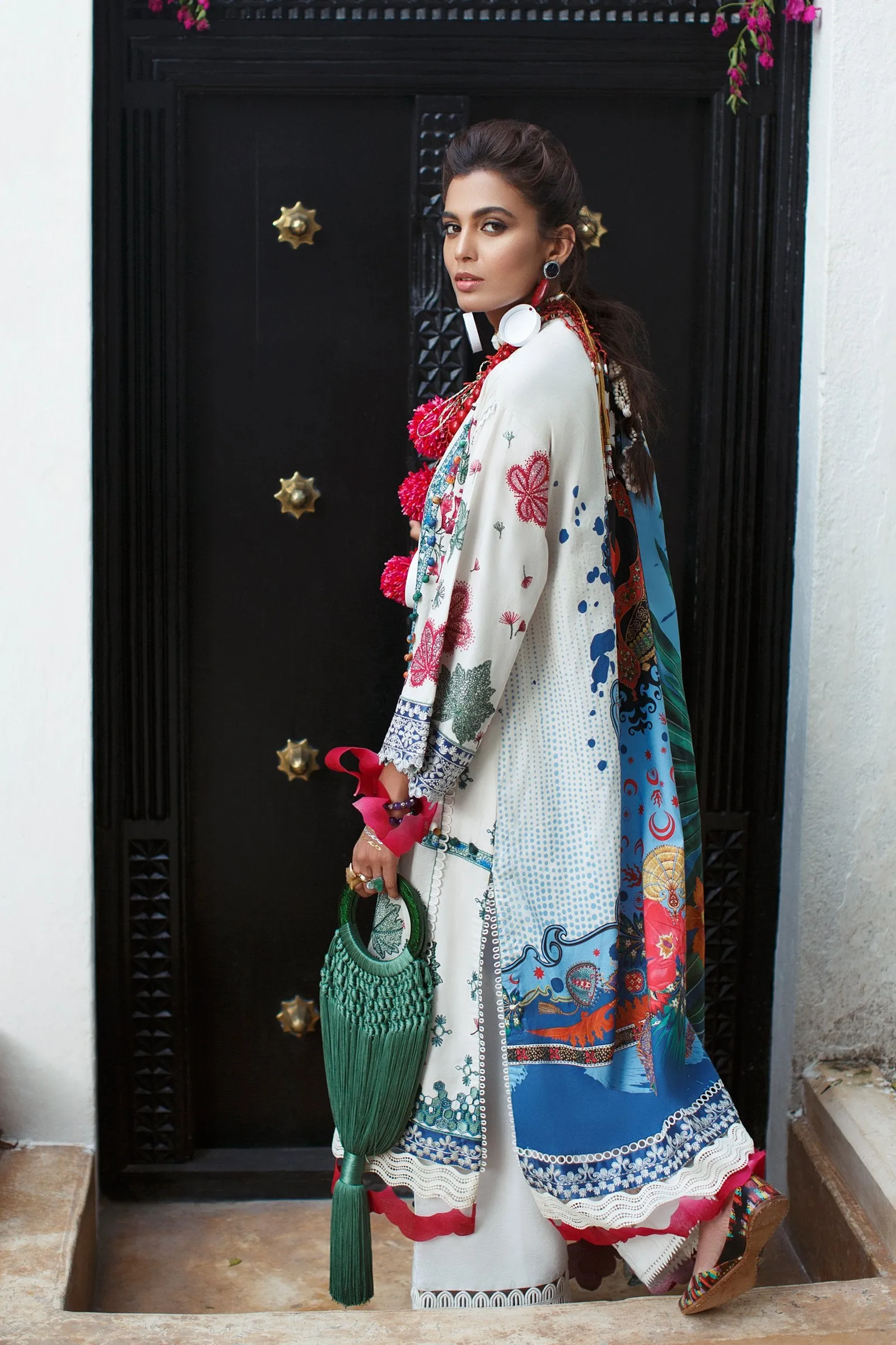 Élan Luxury Lawn Collection 2020 – EL-02 A (MSITU)