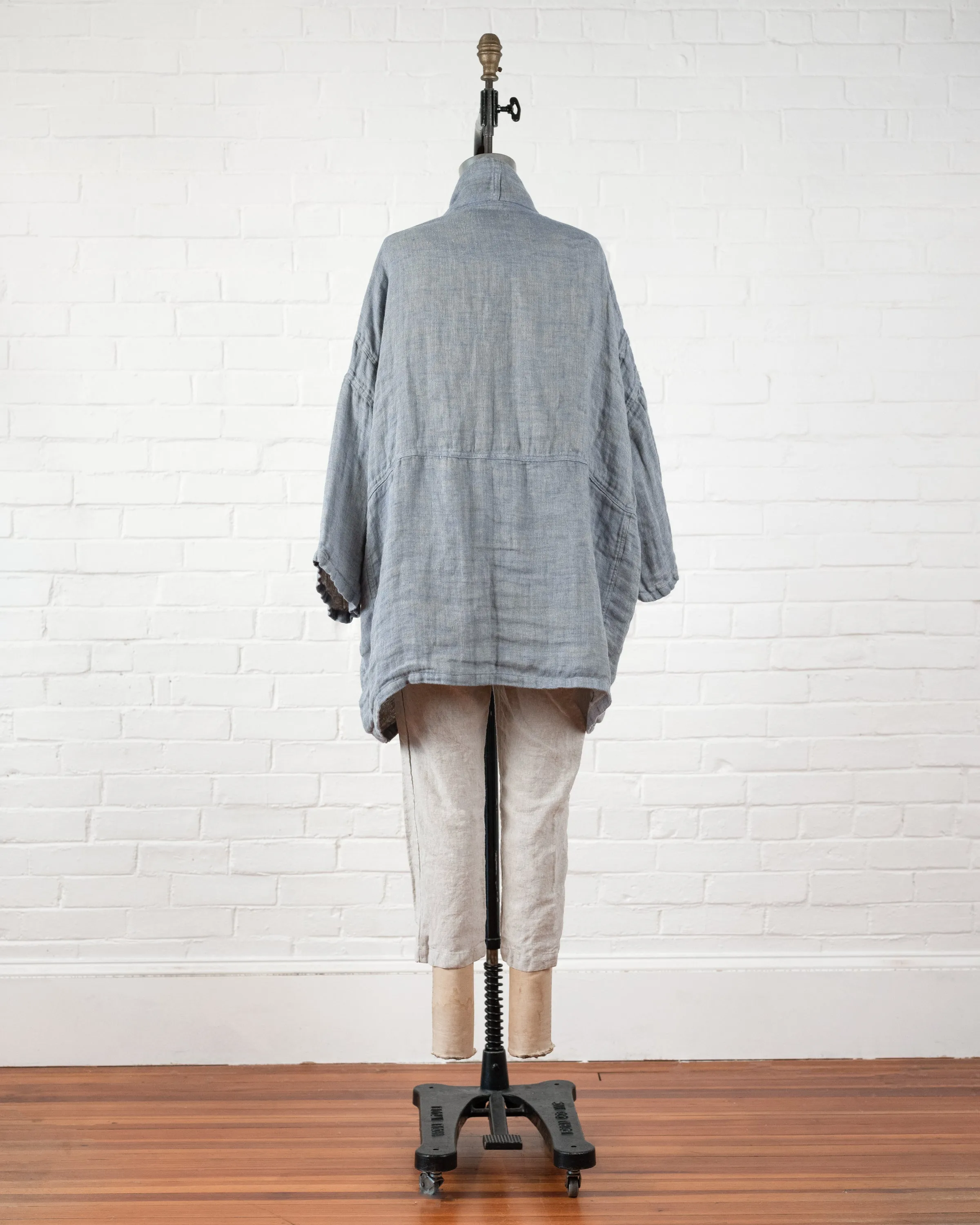 Linen Shawl Jacket