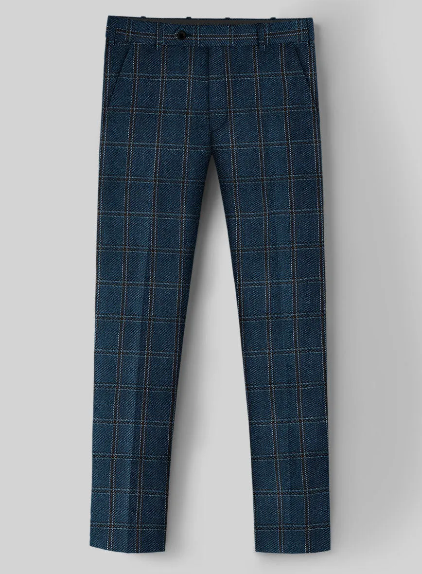 Loro Piana Fernanda Wool Silk Linen Pants