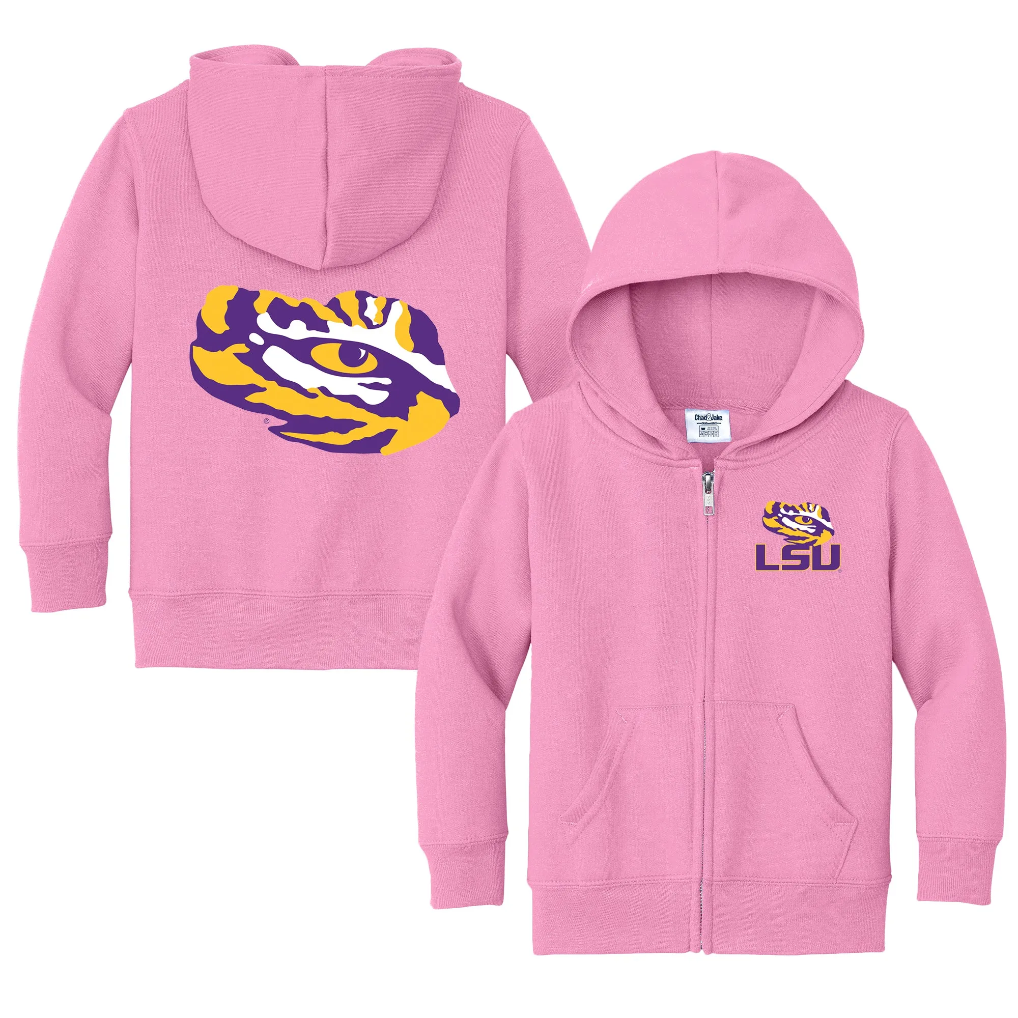 LSU Tigers Logo Toddler Full-Zip Sweatshirt