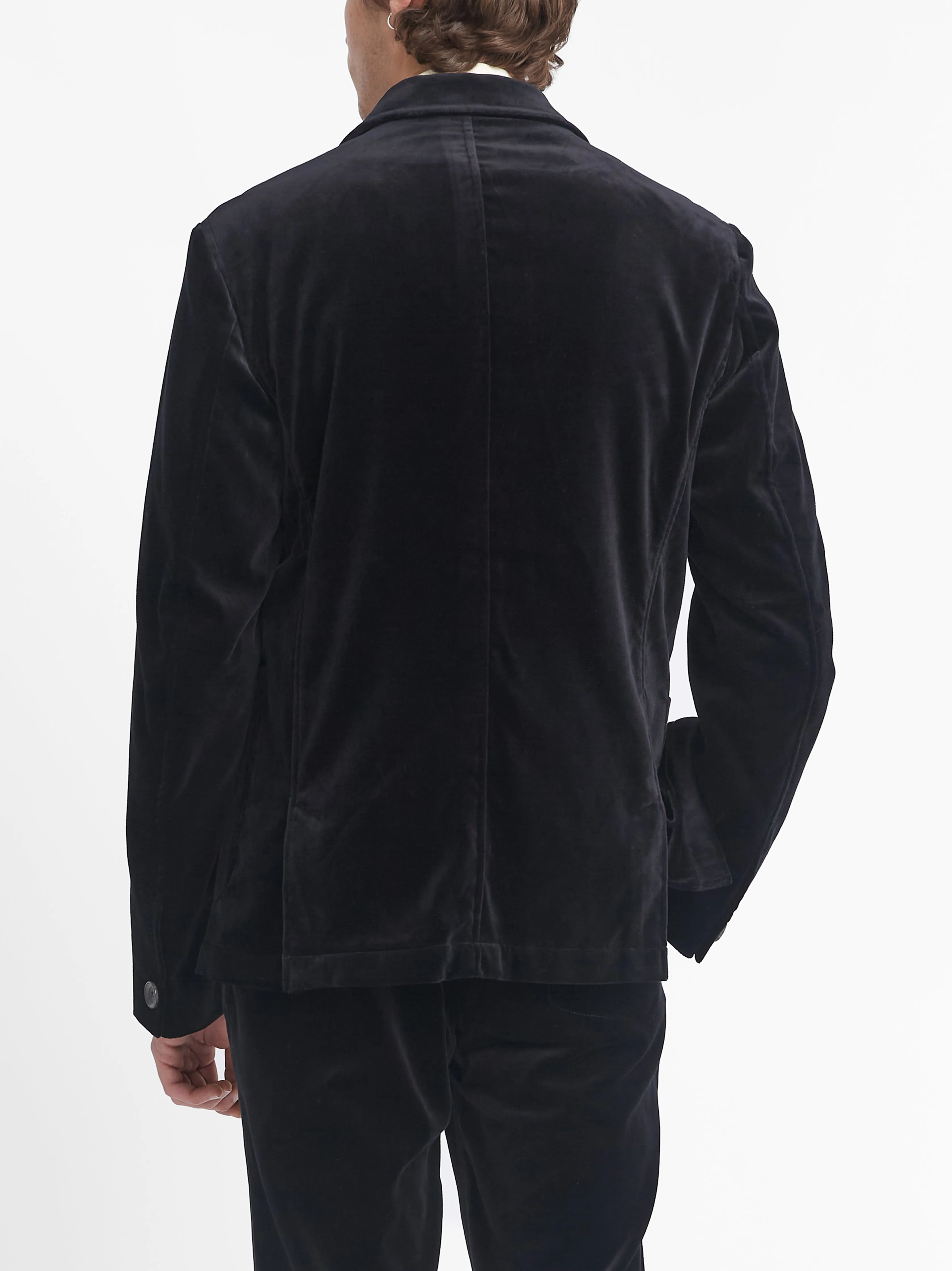 Mansfield Jacket Velvet Black