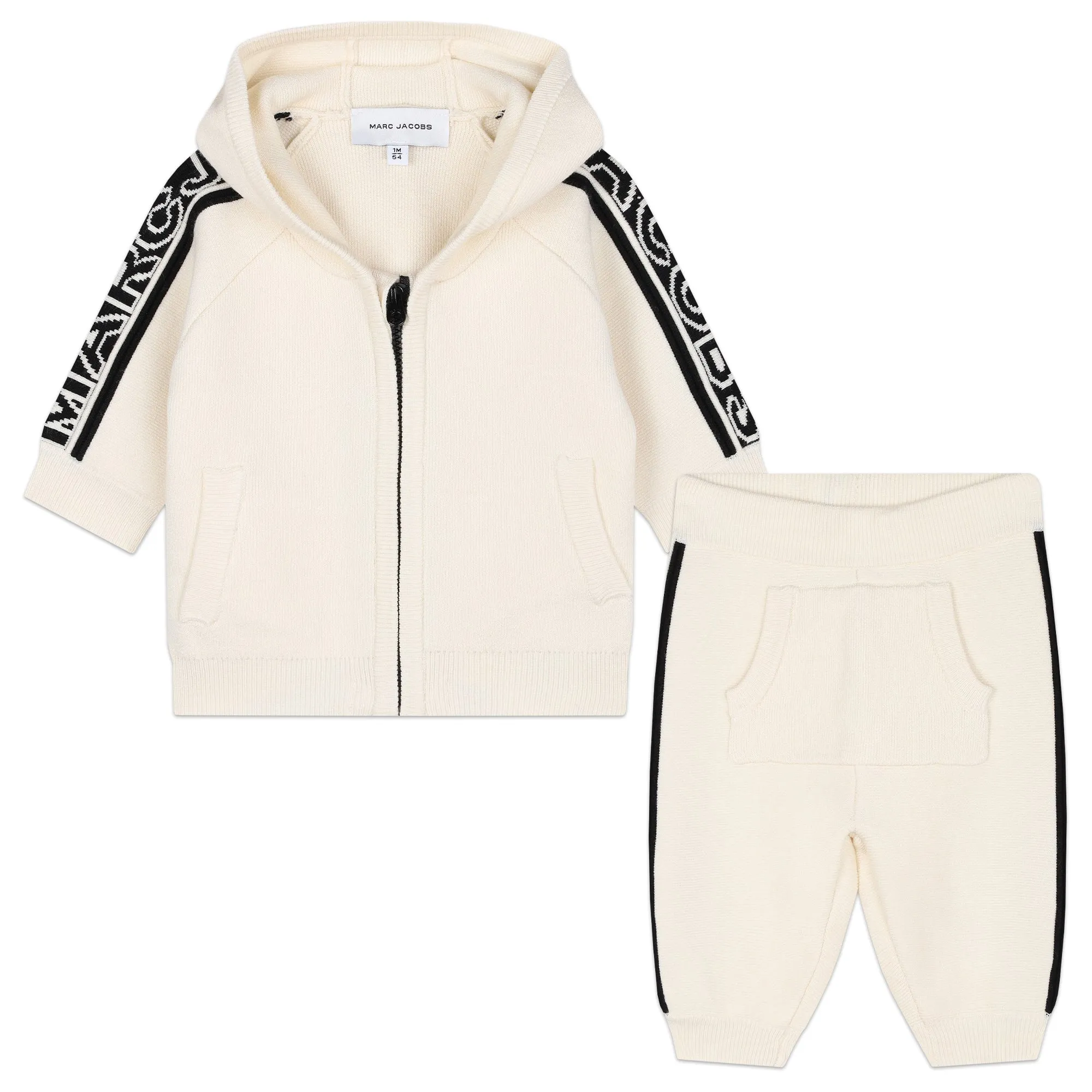 Marc Jacobs Baby Ivory Track Ensemble