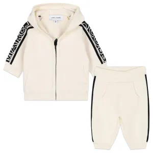 Marc Jacobs Baby Ivory Track Ensemble