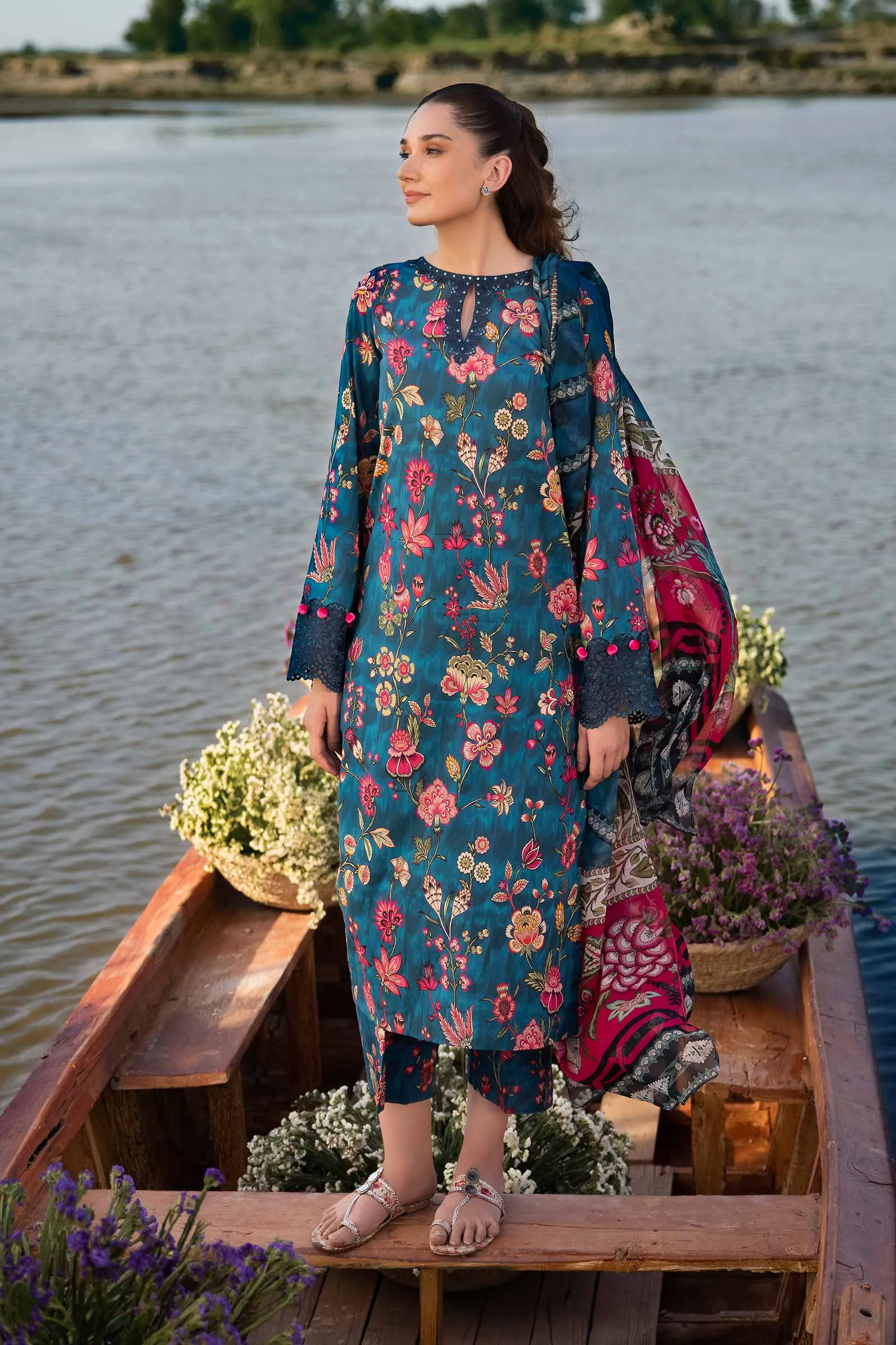 MARIA.B MBasics Eid Lawn Edit – 402-A