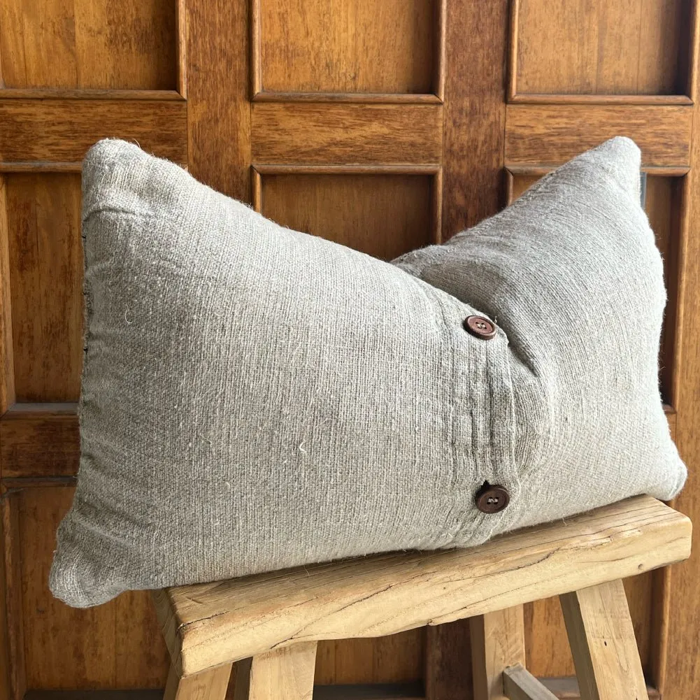 Mayla Handwoven Linen Cushion