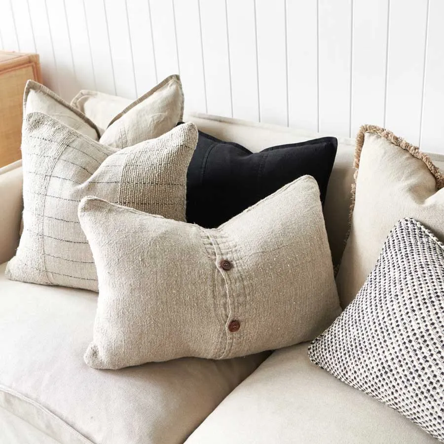 Mayla Handwoven Linen Cushion