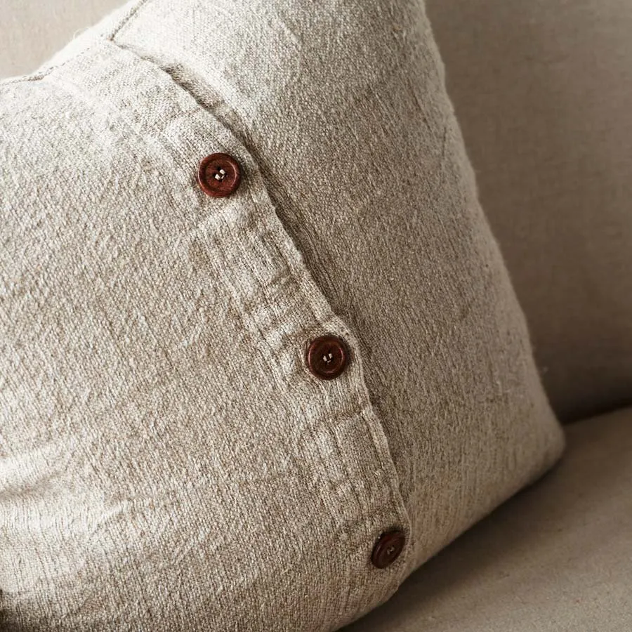 Mayla Handwoven Linen Cushion