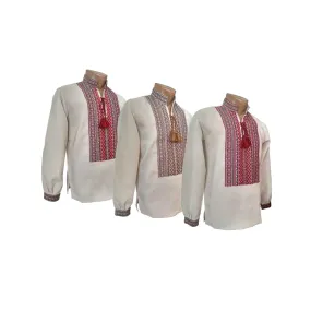 Men's vyshyvanka shirt with classic embroidery