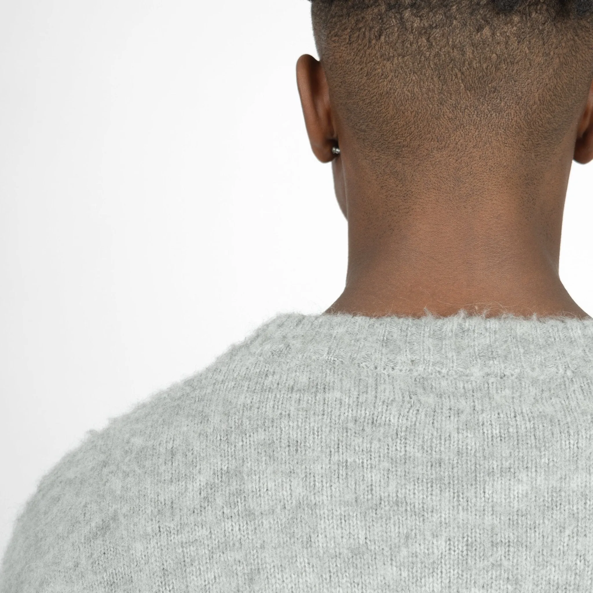 Mohair Sweatshirt - Glacial Grey