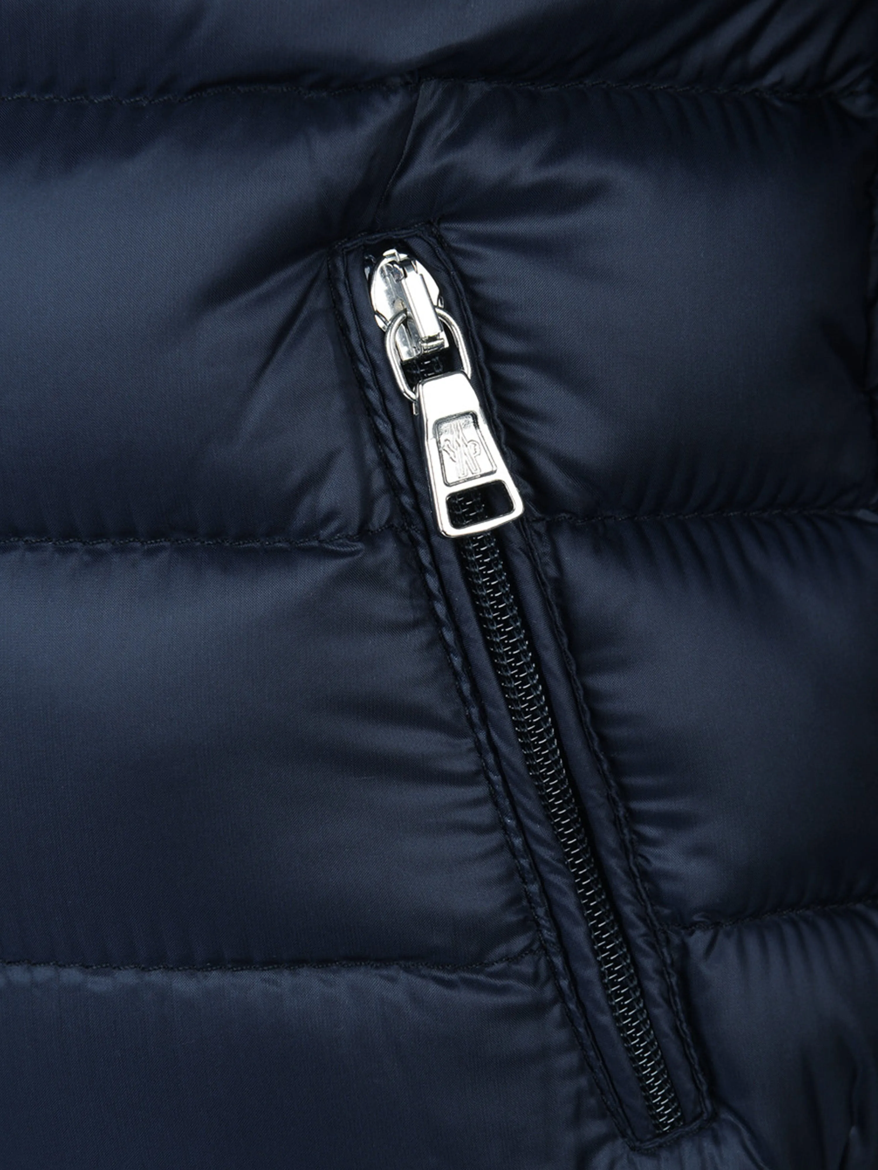 Moncler Enfant Baby Jacket - Acorus Blue Down Padded Jacket