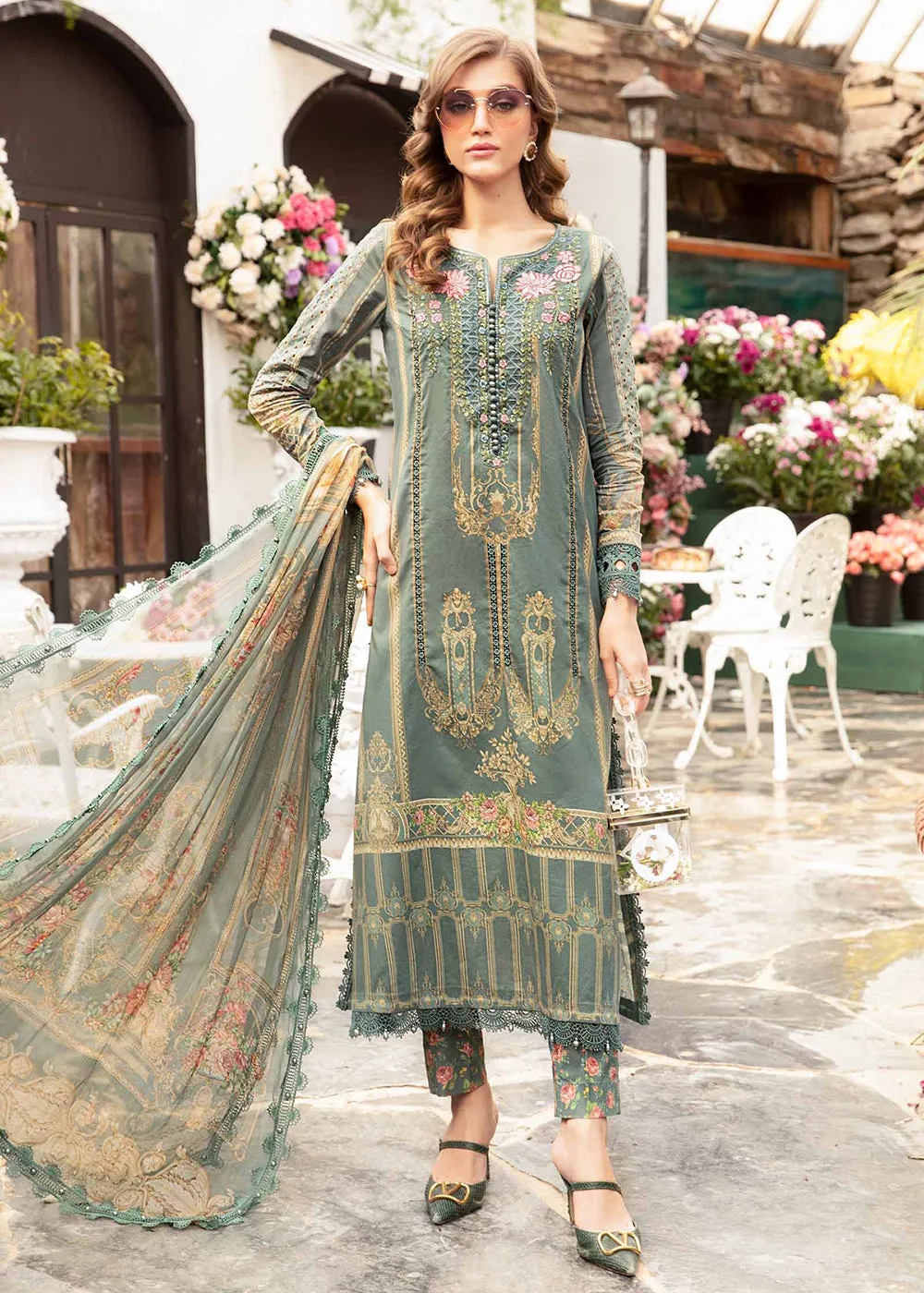 M.Prints Spring Summer Lawn Edit '24 by Maria B | MPT-2104-B