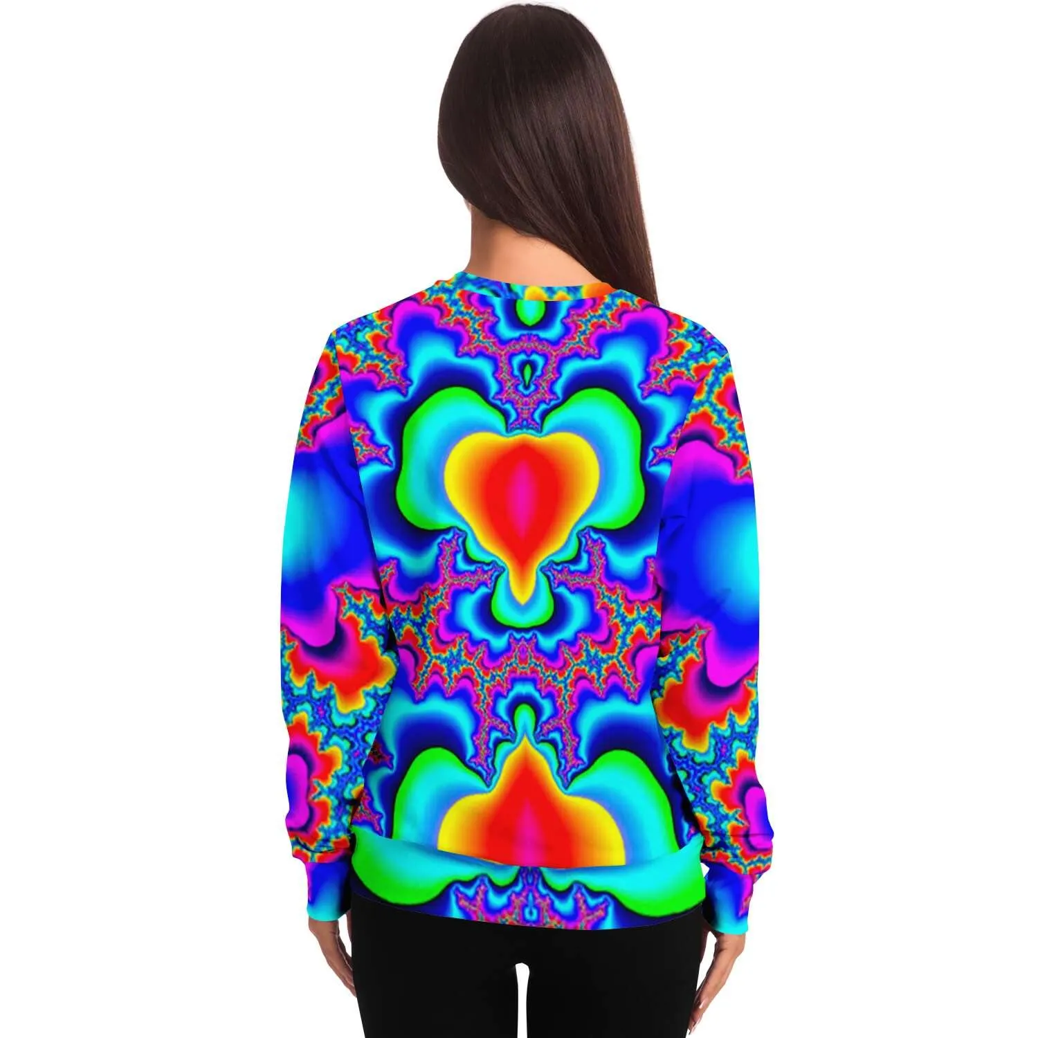 Mushroom Head Holographic Sweatshirt