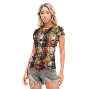 Native Women's Short Sleeve Mesh T-shirt