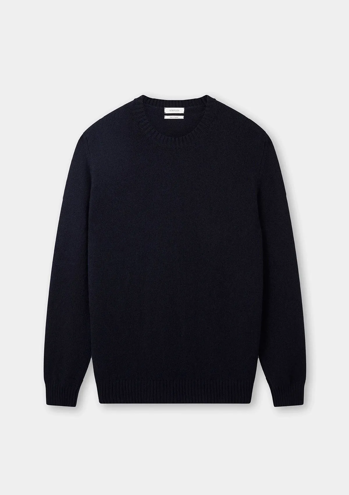 Navy Cashmere Crew Neck Jumper