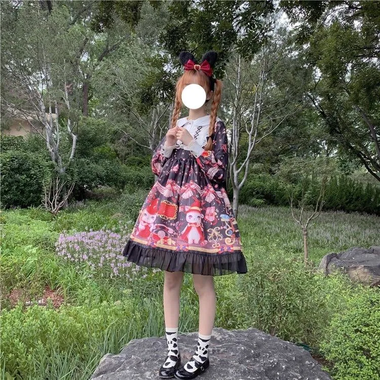 Neko Magician Lolita Dress