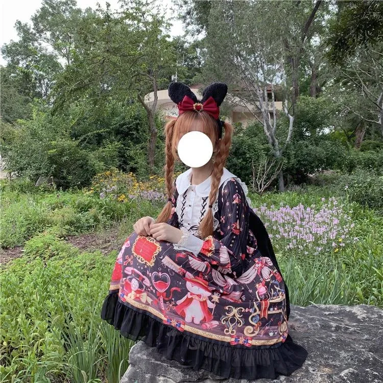 Neko Magician Lolita Dress