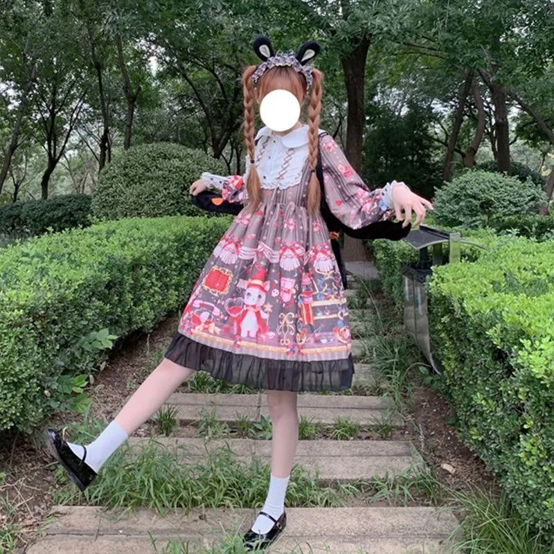 Neko Magician Lolita Dress