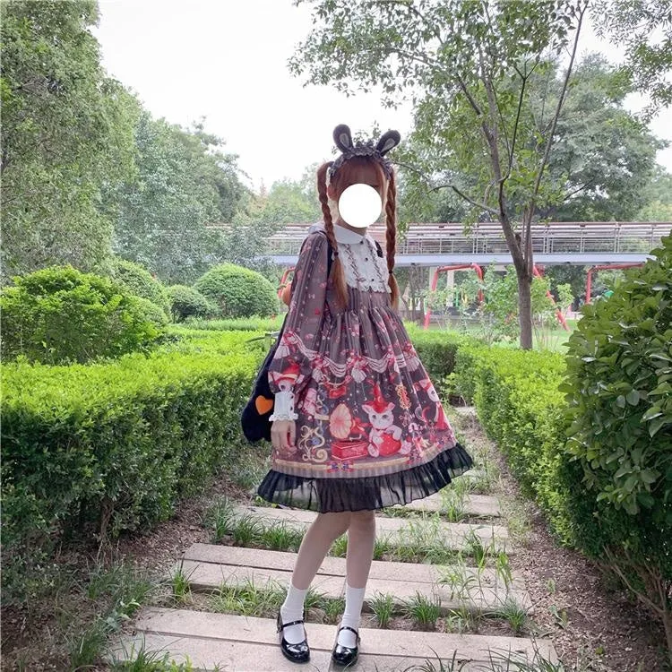 Neko Magician Lolita Dress