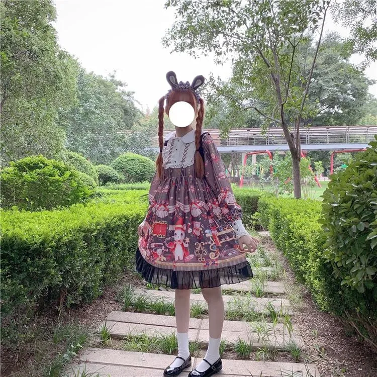 Neko Magician Lolita Dress