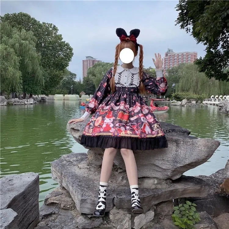 Neko Magician Lolita Dress