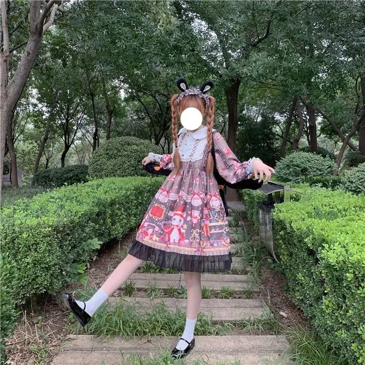 Neko Magician Lolita Dress