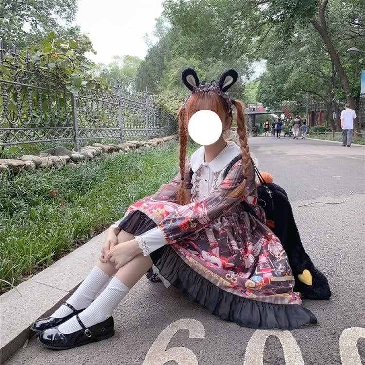 Neko Magician Lolita Dress