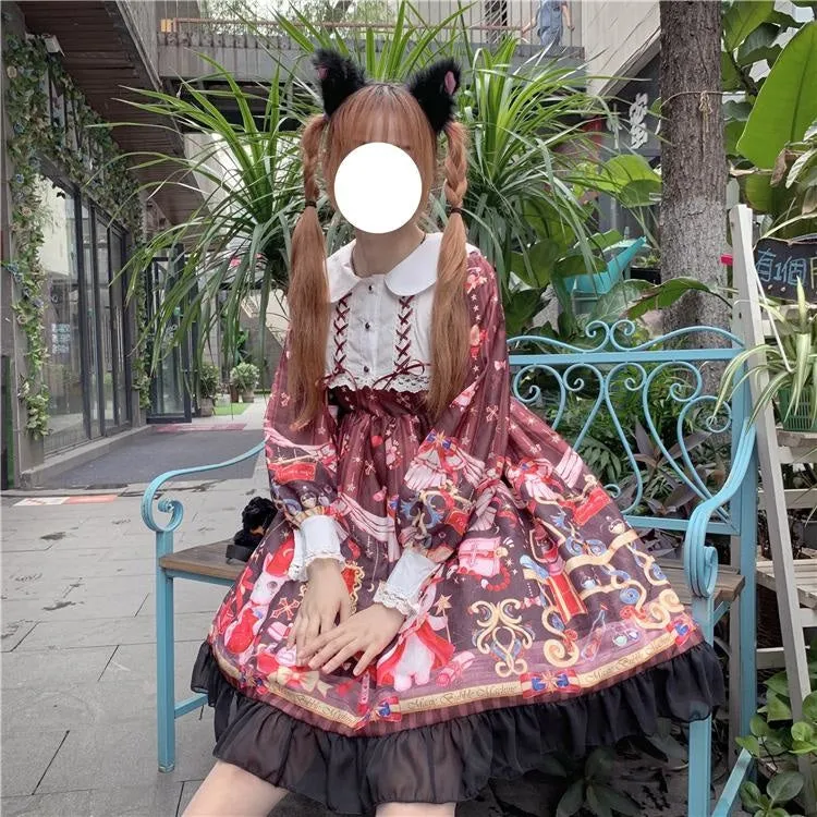 Neko Magician Lolita Dress