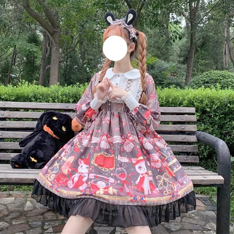 Neko Magician Lolita Dress